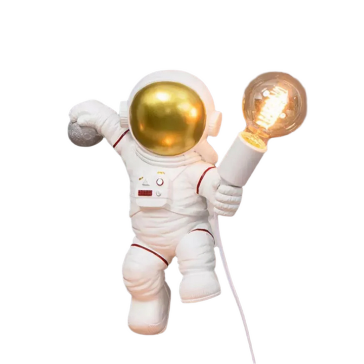 Astronaut Wall-Mounted Sculpture Lamp