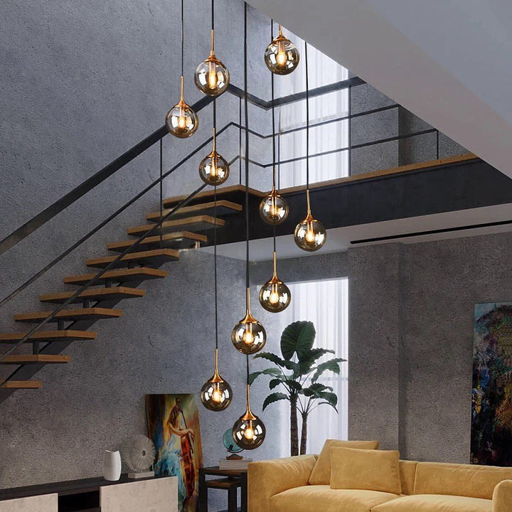 Multi-Ball Pendant Light