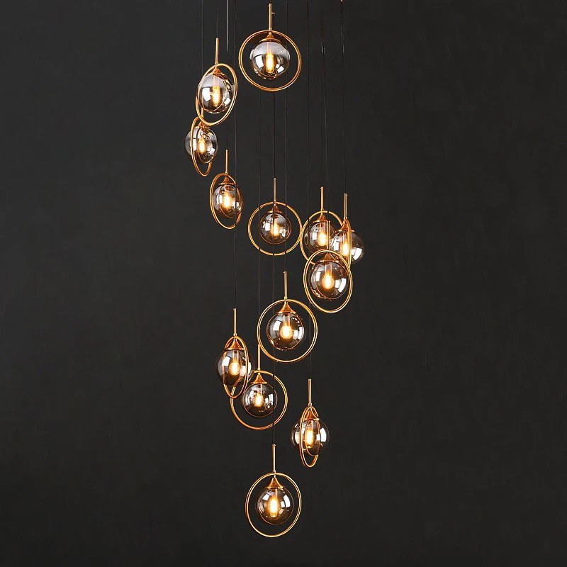 Multi-Ball Pendant Light