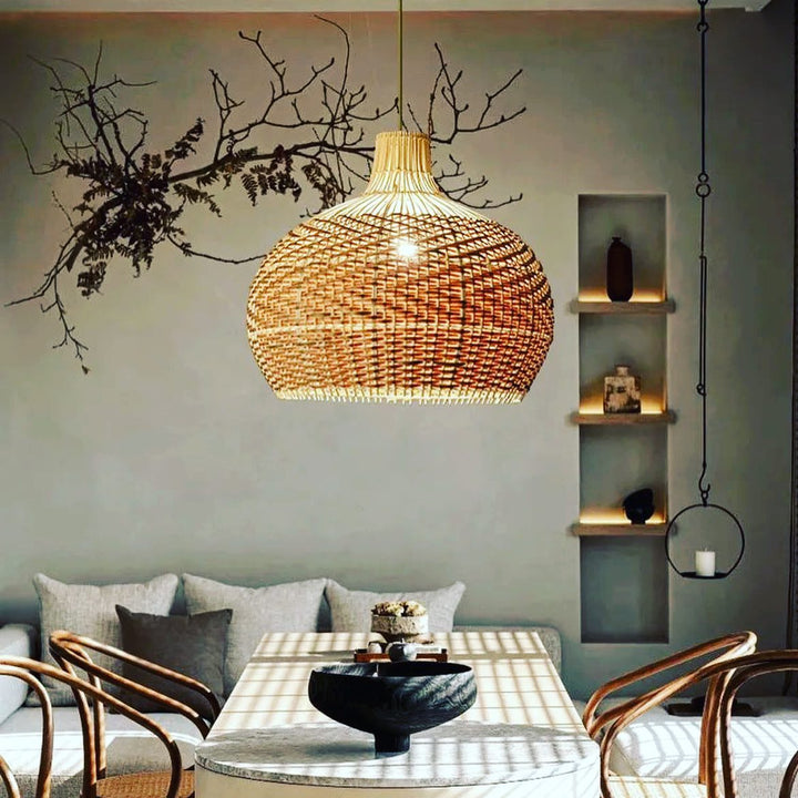 Handmade Rattan Pendant Light