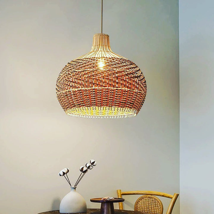 Handmade Rattan Pendant Light