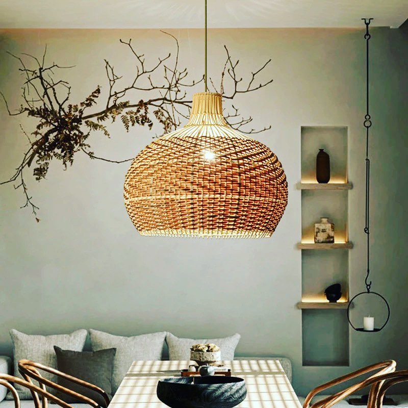 Handmade Rattan Pendant Light