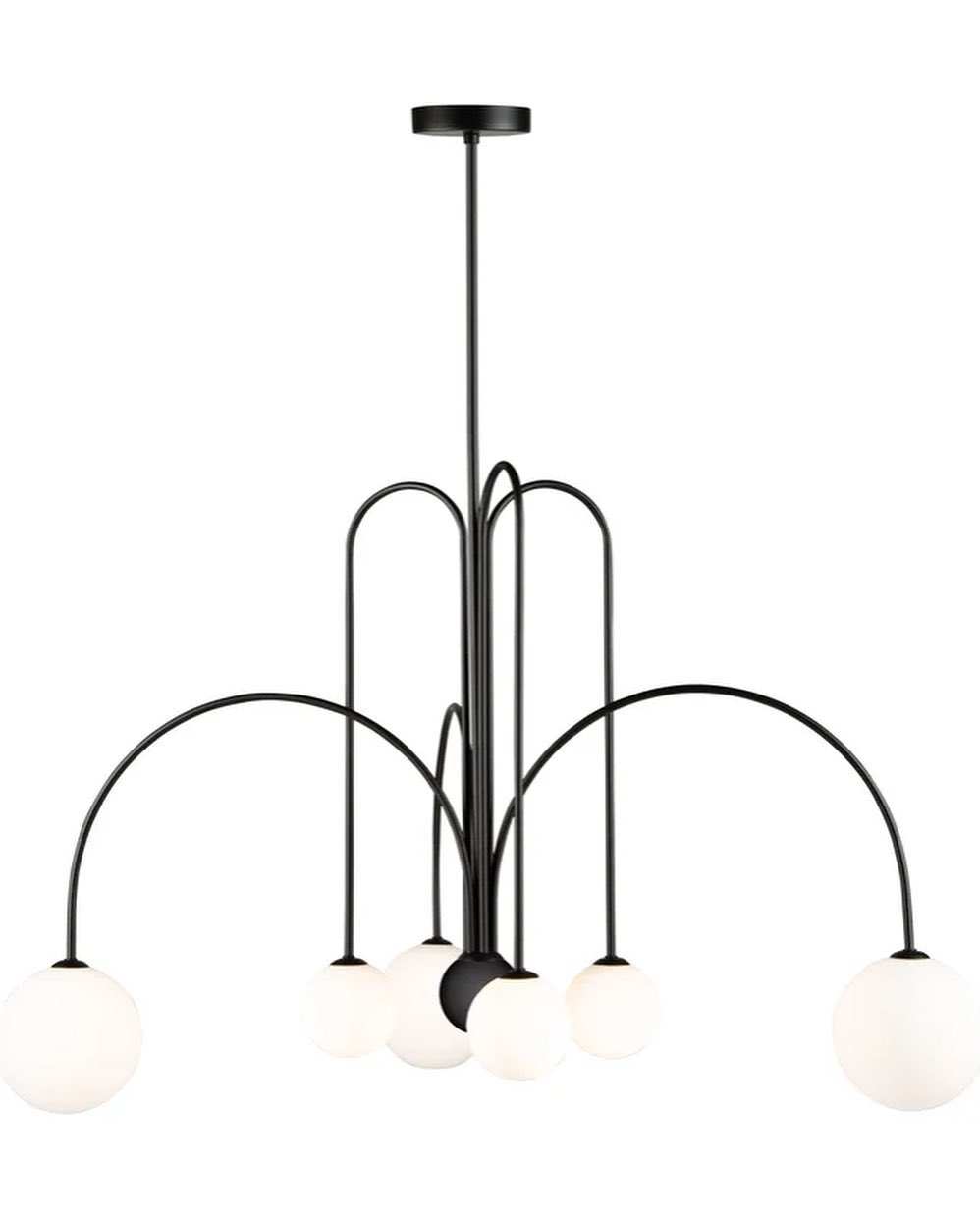 Modern Dining Room ChandelierModern Dining Room ChandelierSleek and modern dining room chandelier with spherical globes, perfect for contemporary interiors.ChandeliersWadi Home
