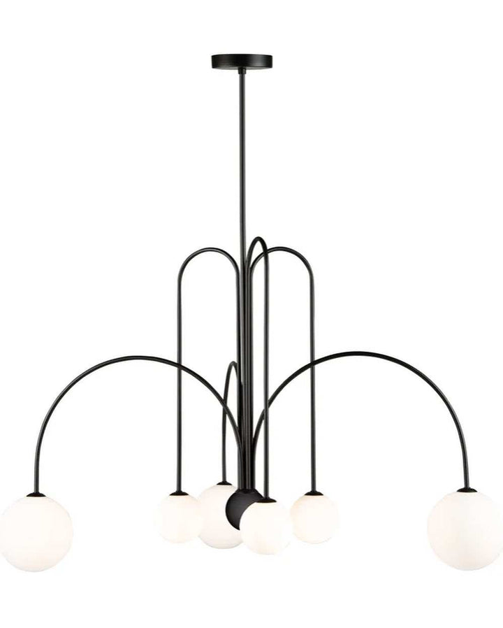 Modern Dining Room ChandelierModern Dining Room ChandelierSleek and modern dining room chandelier with spherical globes, perfect for contemporary interiors.ChandeliersWadi Home