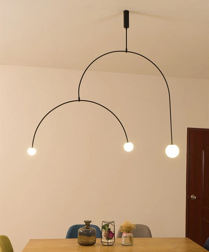 The Arc Contemporary Hanging Lamp