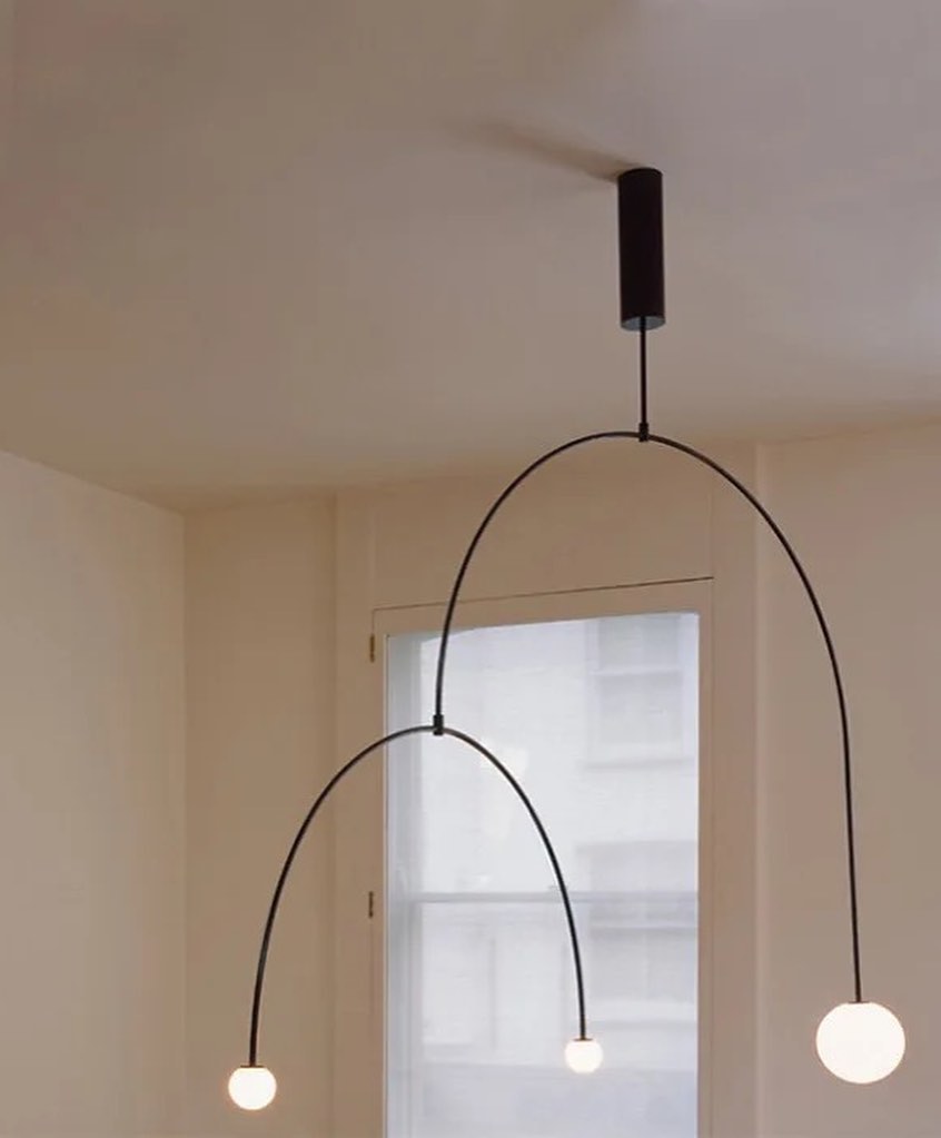 The Arc Contemporary Hanging Lamp