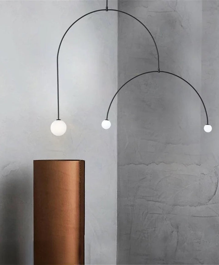 The Arc Contemporary Hanging Lamp