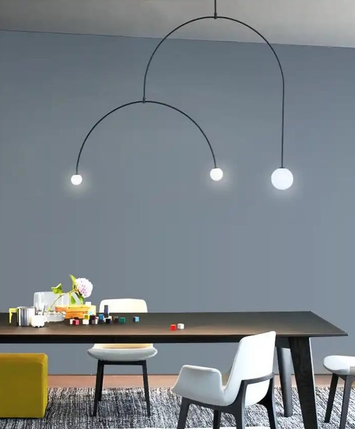 The Arc Contemporary Hanging Lamp