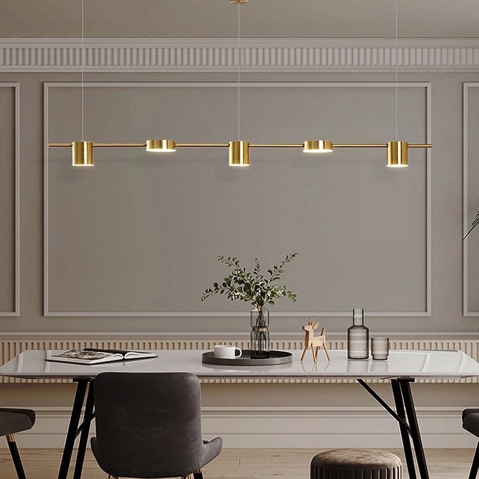 Minimalist Linear Pendant Light