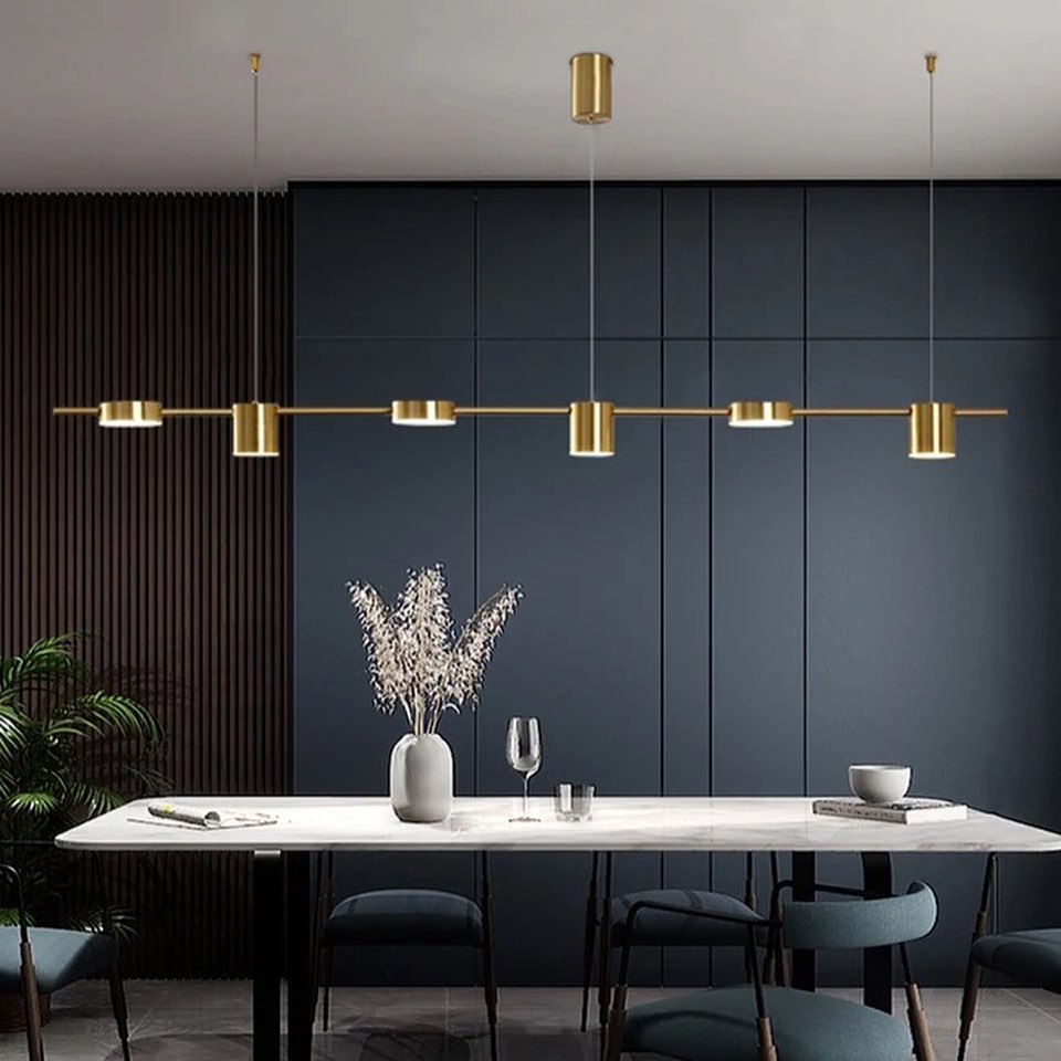 Minimalist Linear Pendant Light