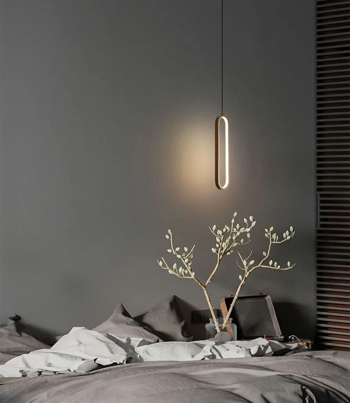 Modern LED Pendant Light for Bedroom