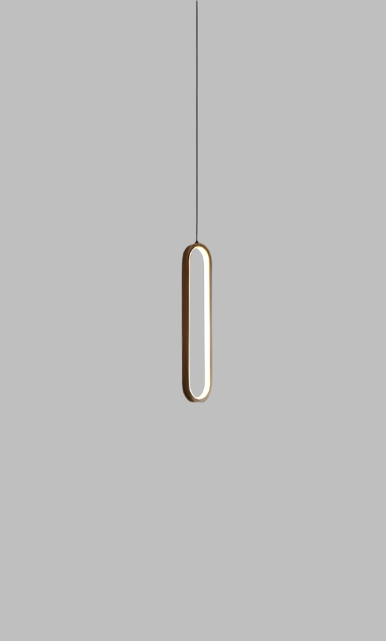 Modern LED Pendant Light for Bedroom