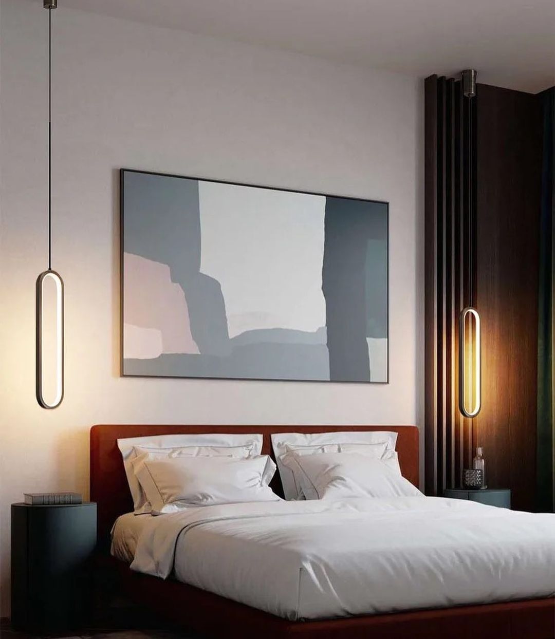 Modern LED Pendant Light for Bedroom