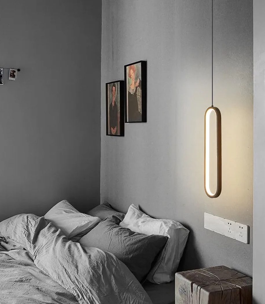 Modern LED Pendant Light for Bedroom