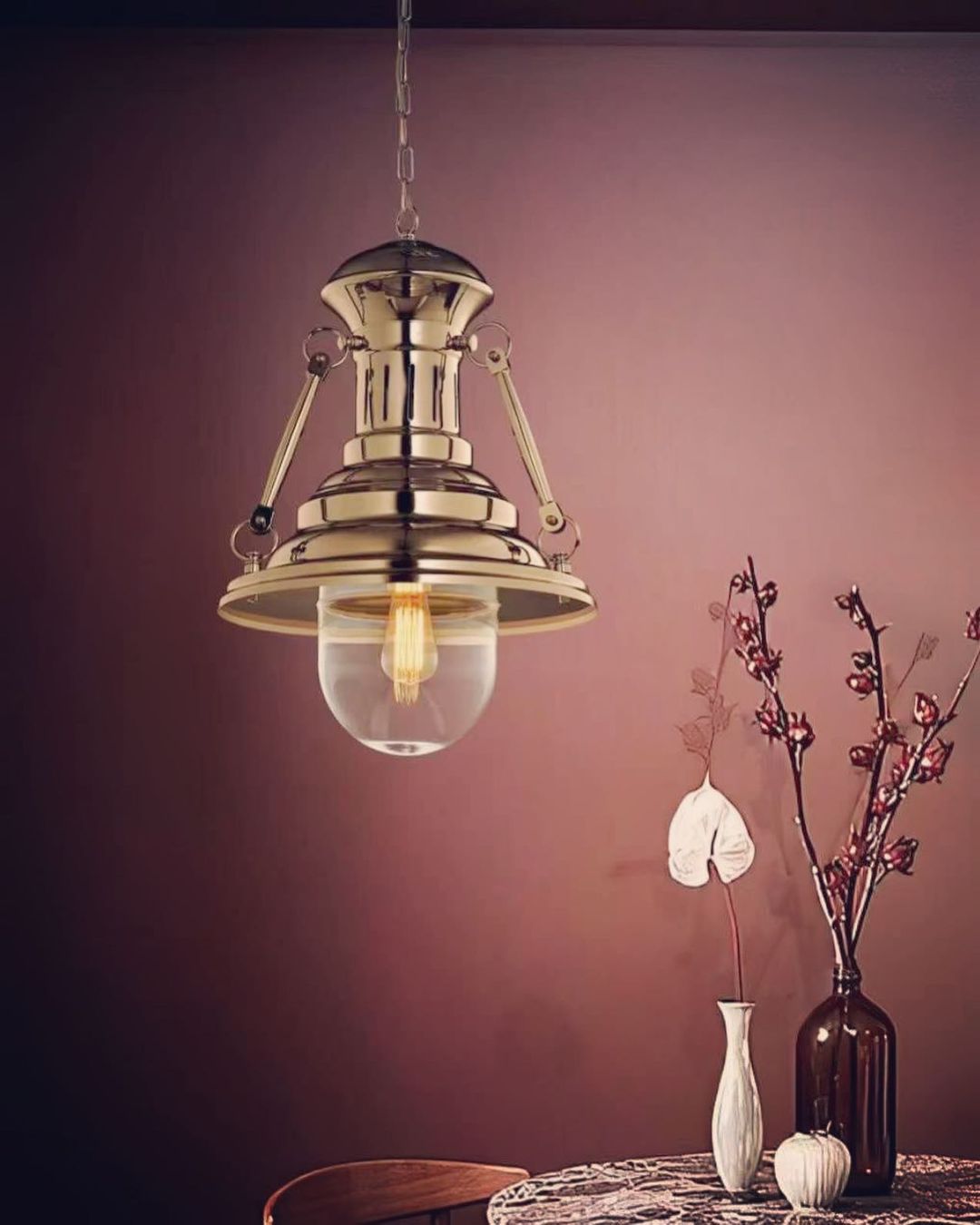 Industrial Retro Pendant Light