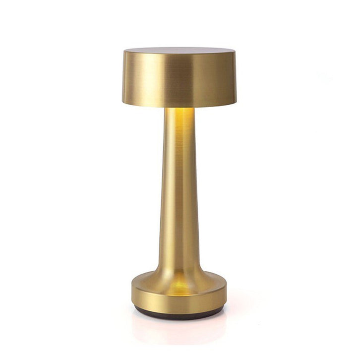 Brushed LED Gold Table Lamp