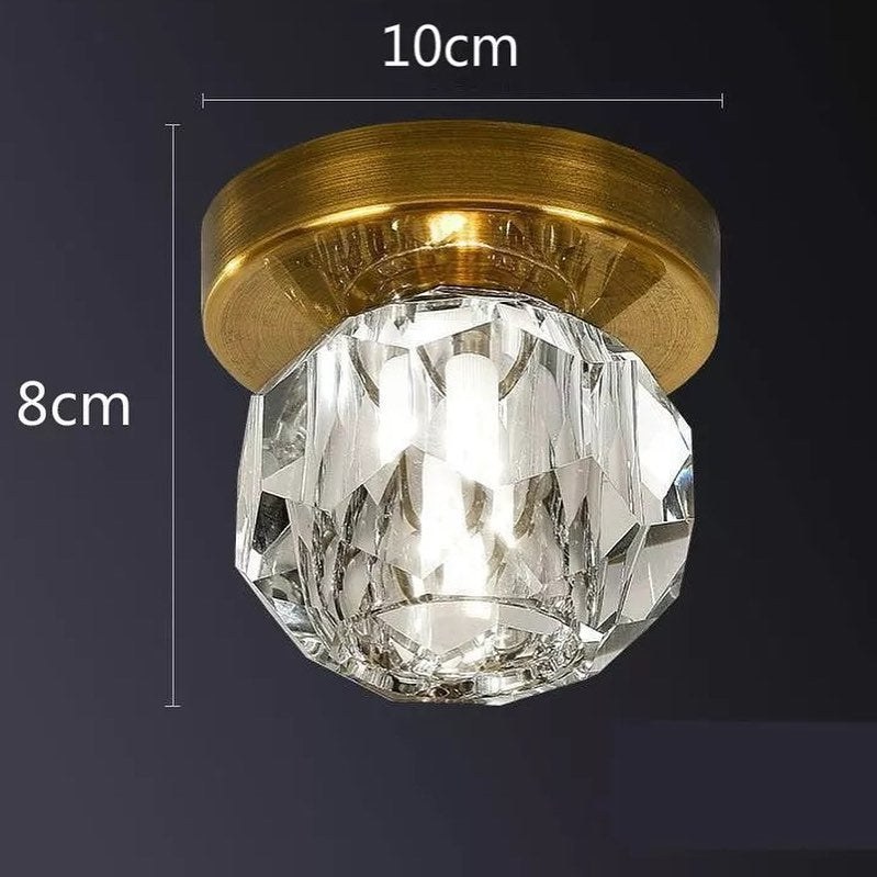 Crystal Ceiling Light