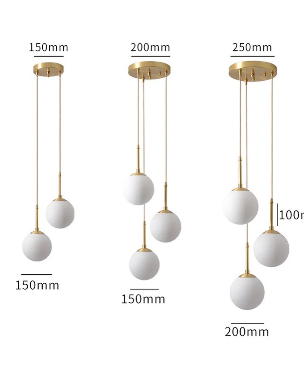 Minimalist Hanging Lights