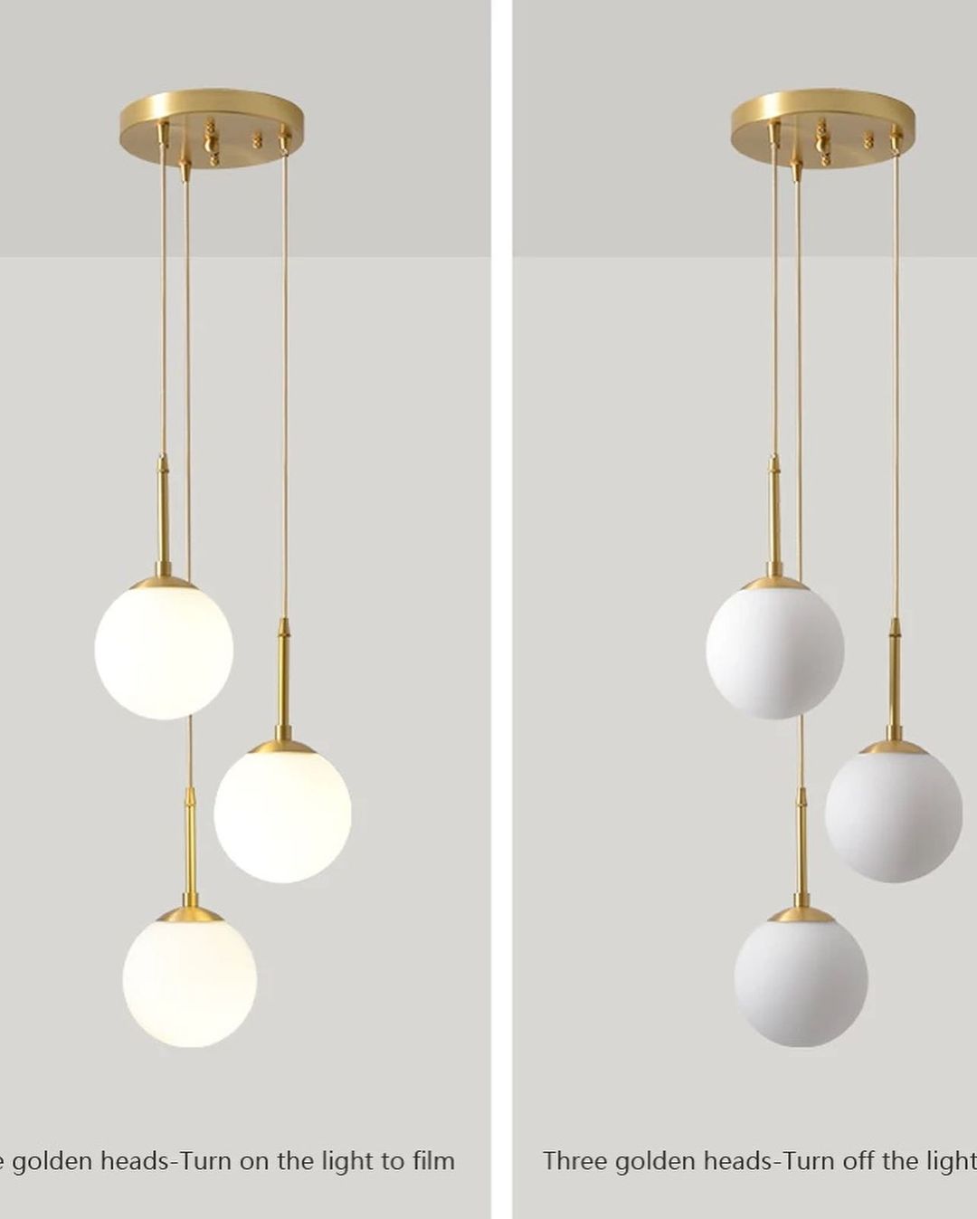 Minimalist Hanging Lights