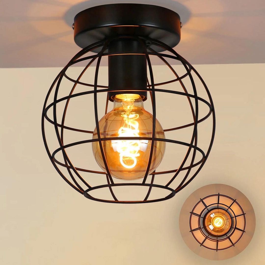 Industrial Ceiling Light