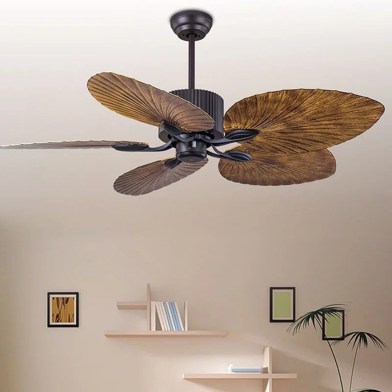 Tropical Wooden Ceiling Fan