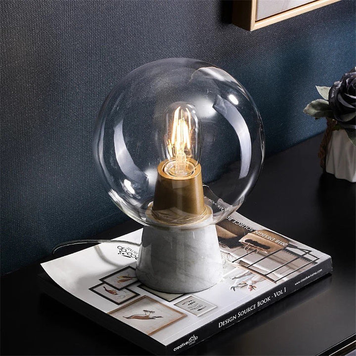 Modern Bedside Globe Table Lamp