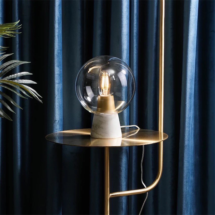 Modern Bedside Globe Table Lamp