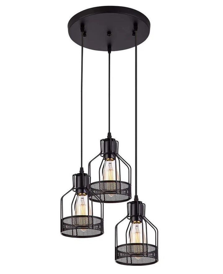 Vintage Cage Pendant Lights