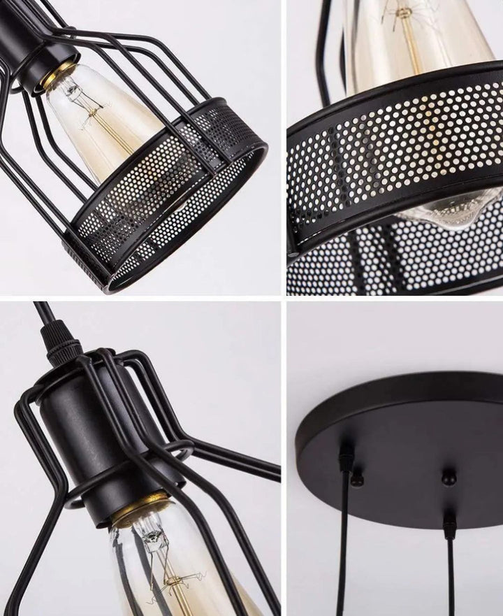 Vintage Cage Pendant Lights