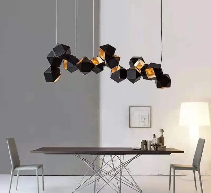 Hexagonal Pendant Light