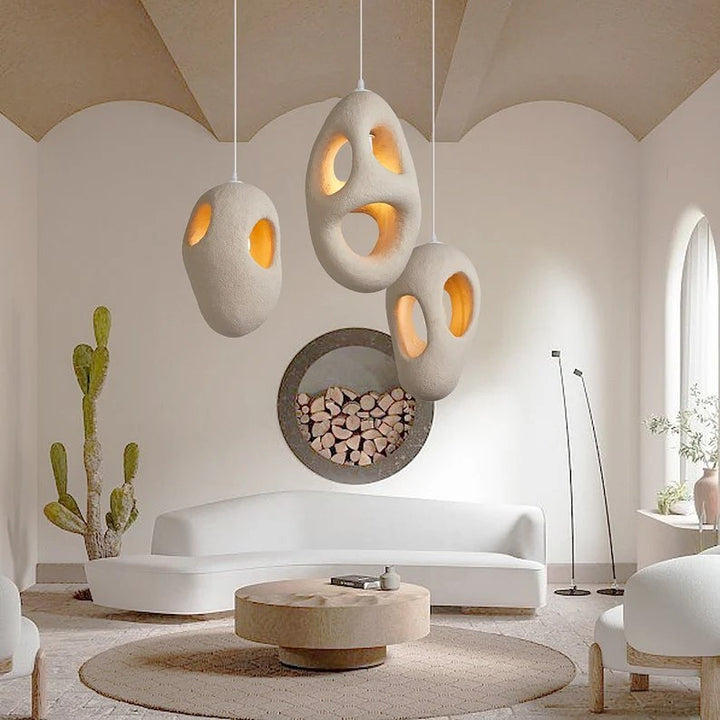 Artistic Stone Pendant Lights