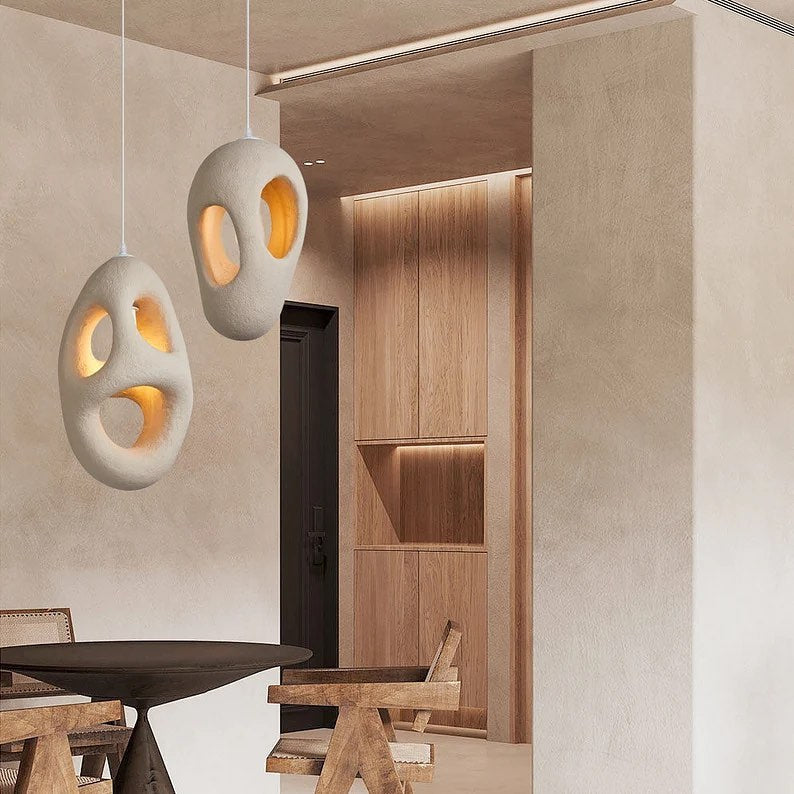 Artistic Stone Pendant Lights