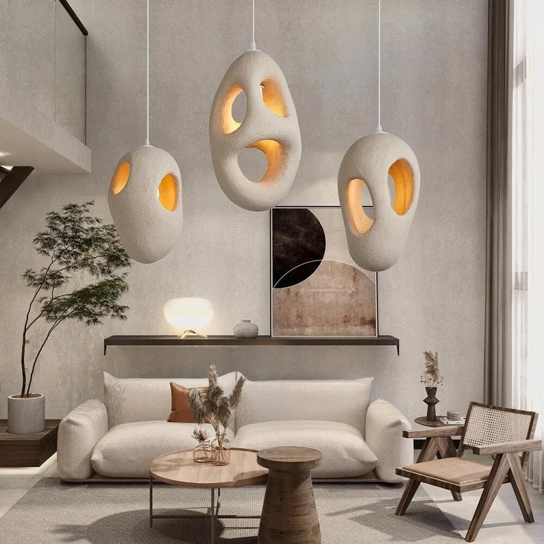 Artistic Stone Pendant Lights