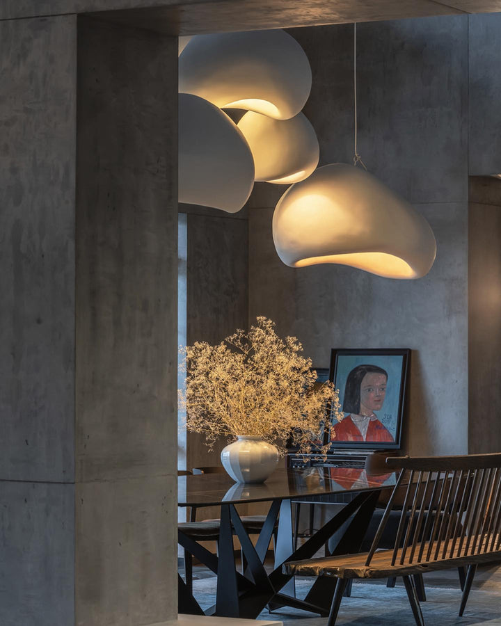 Minimalist stone Pendant Lights