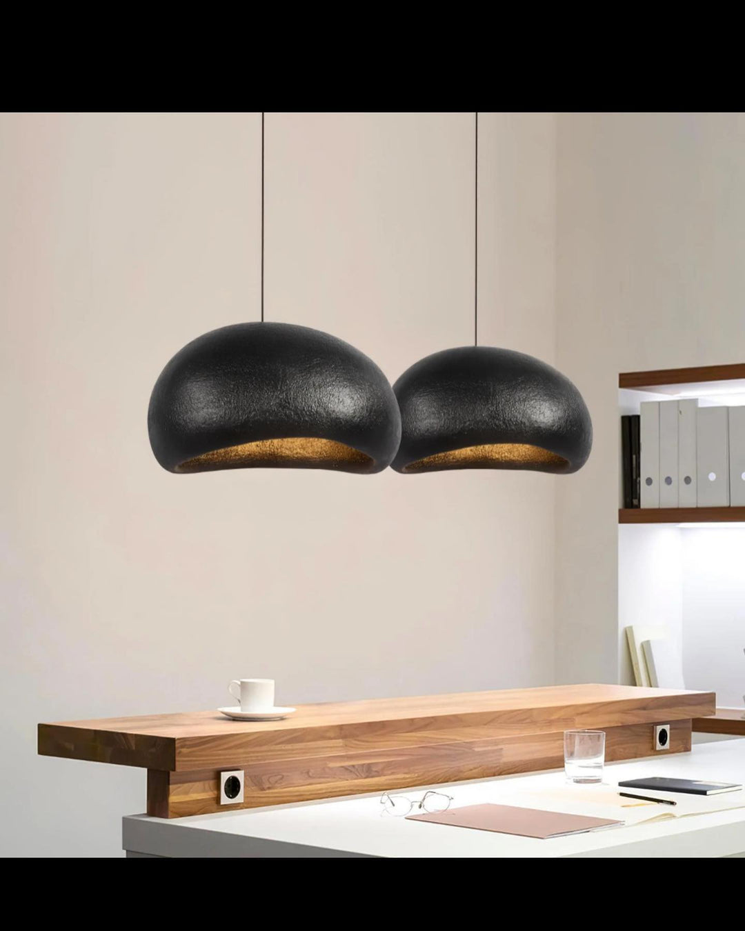 Minimalist stone Pendant Lights