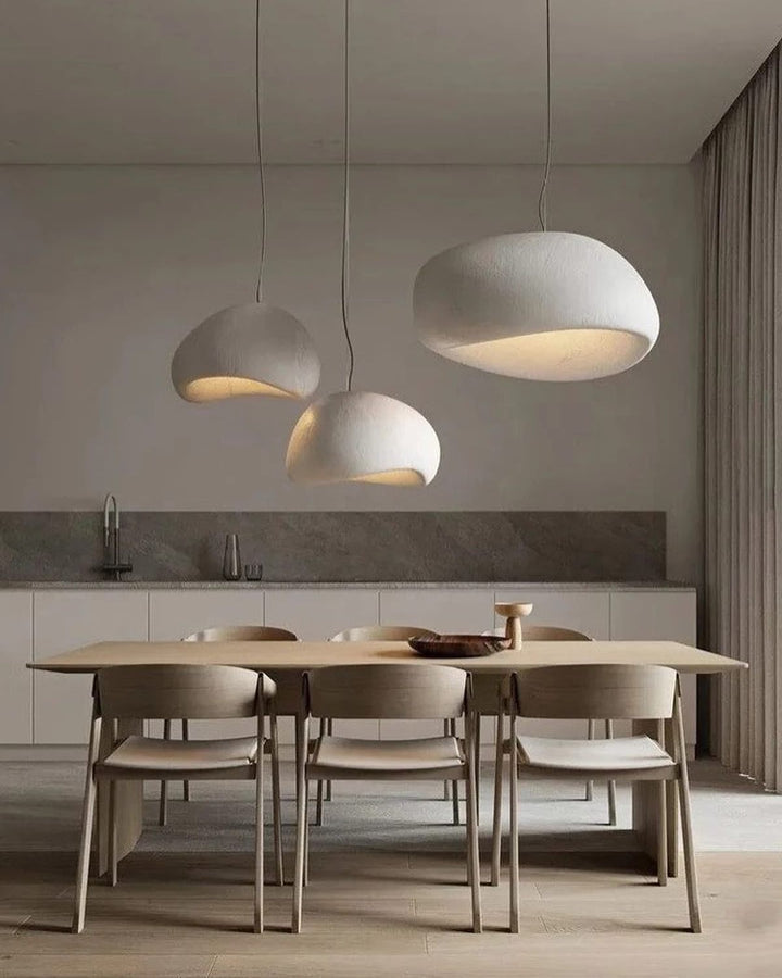 Minimalist stone Pendant Lights