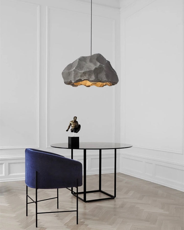 Rock-Inspired Pendant Lights