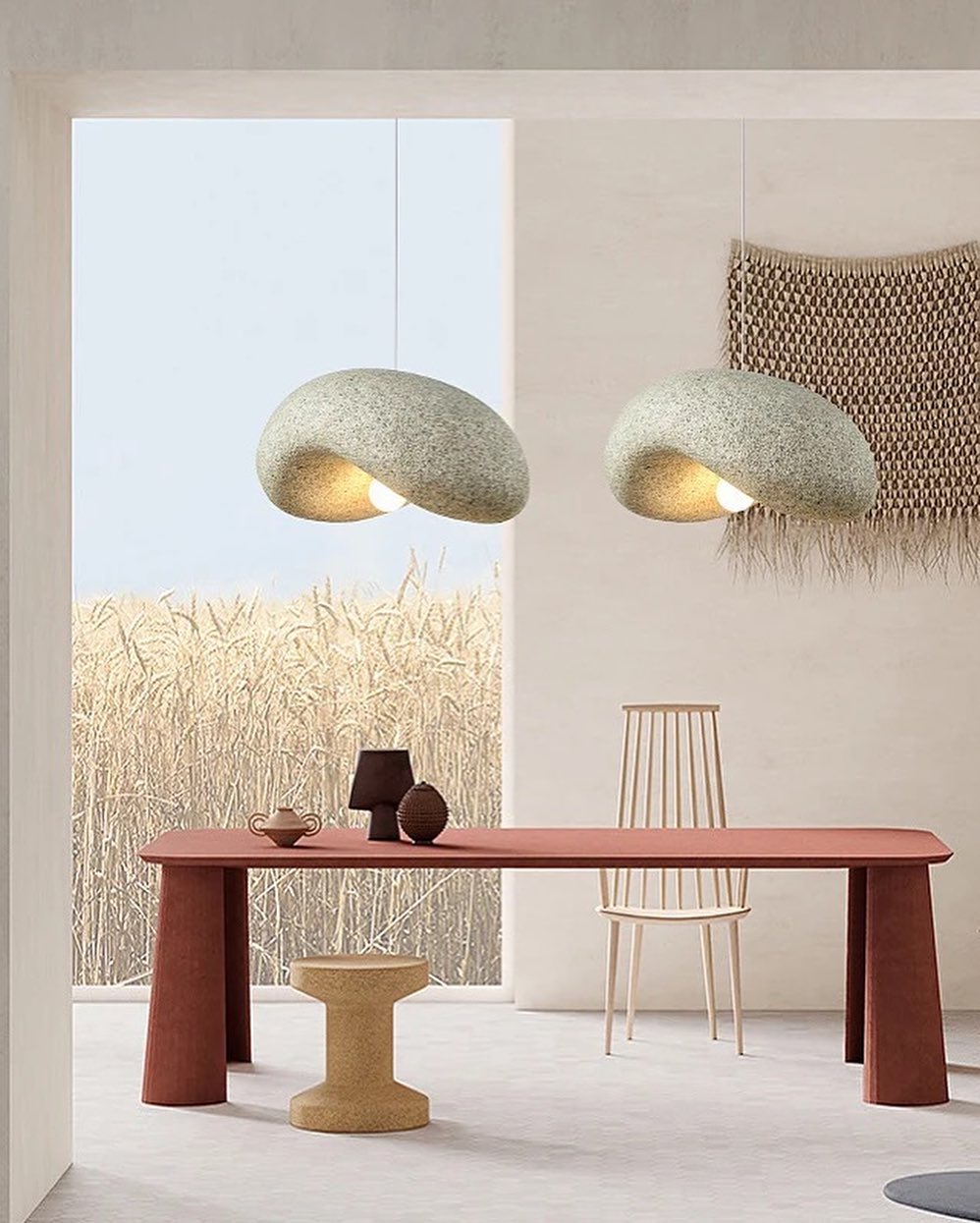 Modern Stone Pendant Lights