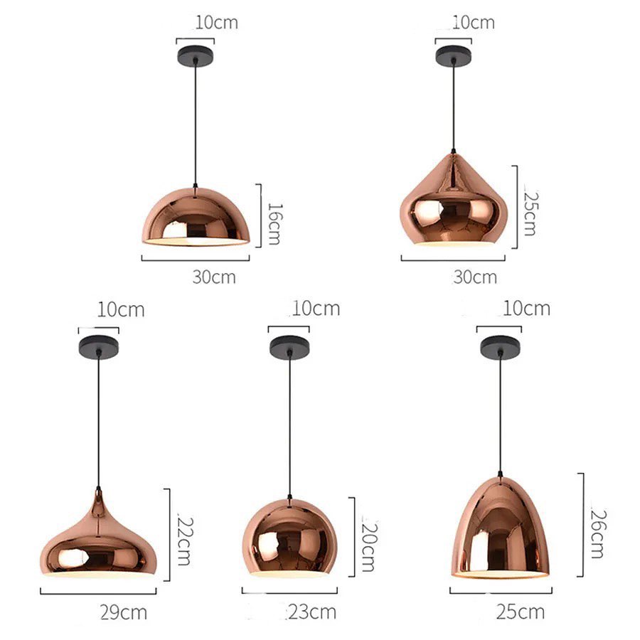 Modern Copper Pendant Lights