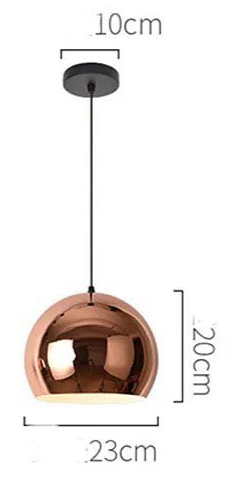 Modern Copper Pendant Lights