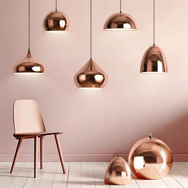 Modern Copper Pendant Lights