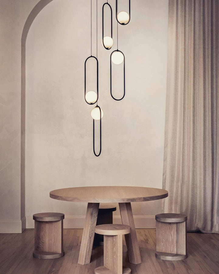 Scandinavian Geometric Pendant Light