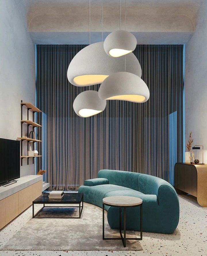 Creative White Dome Pendant Light