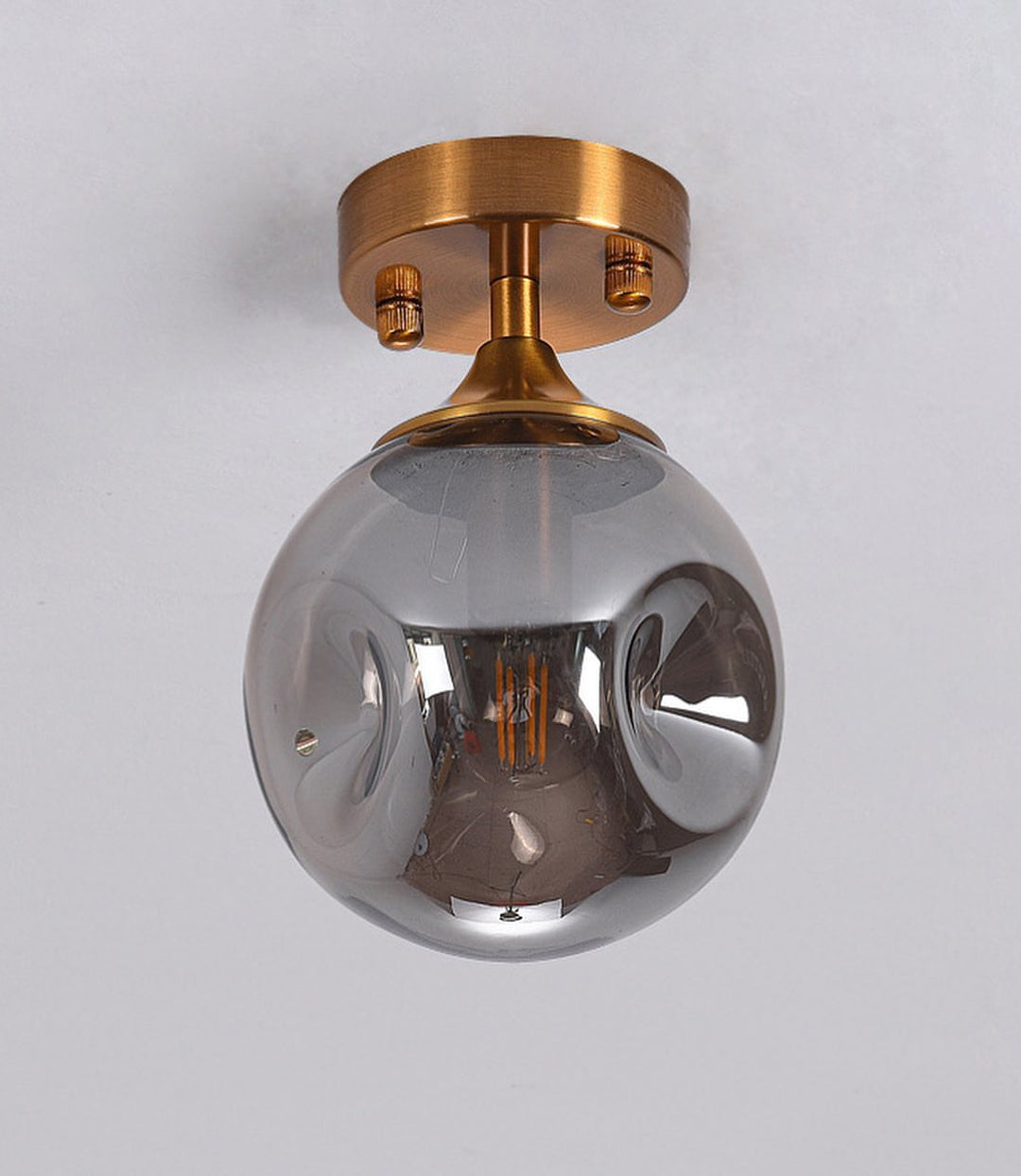 Modern Glass Globe Ceiling Light