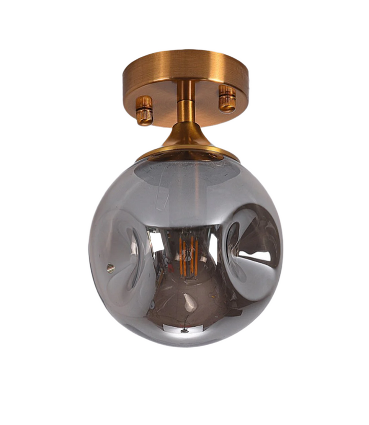 Modern Glass Globe Ceiling Light