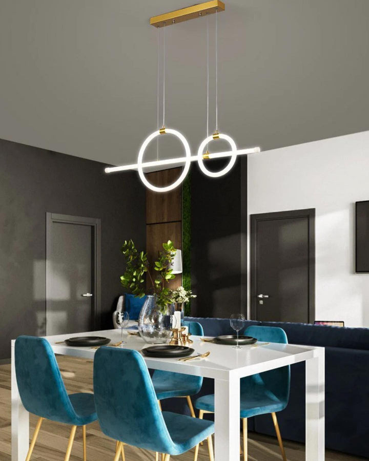 Contemporary LED linear Pendant