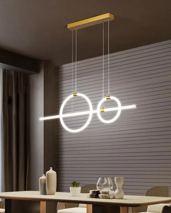 Contemporary LED linear Pendant