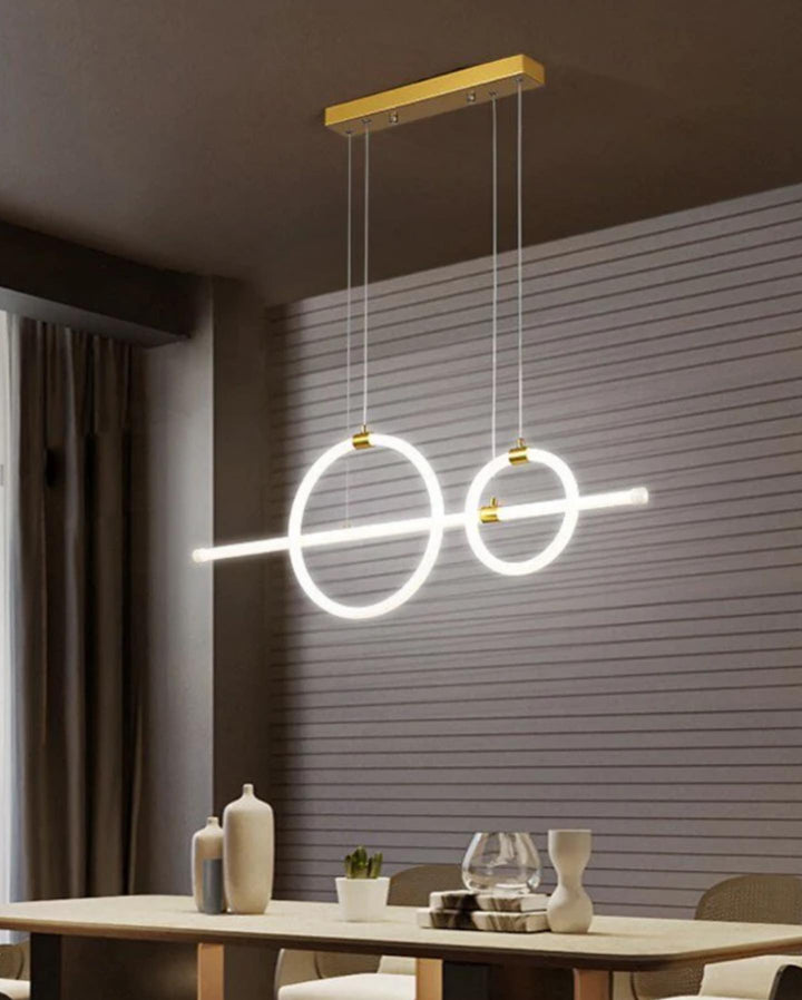 Contemporary LED linear Pendant