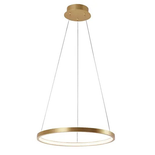 Modern Minimalist LED Ring Pendant Light