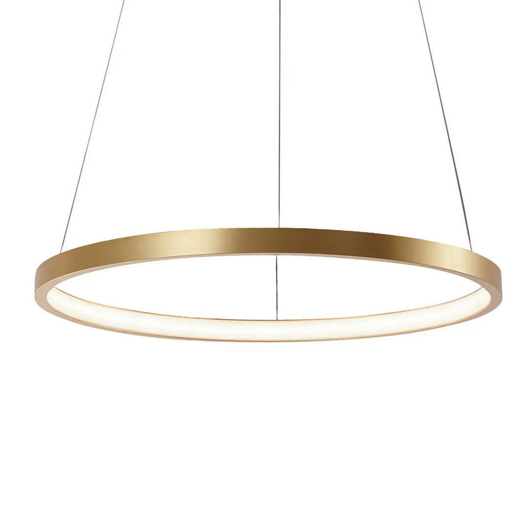 Modern Minimalist LED Ring Pendant Light